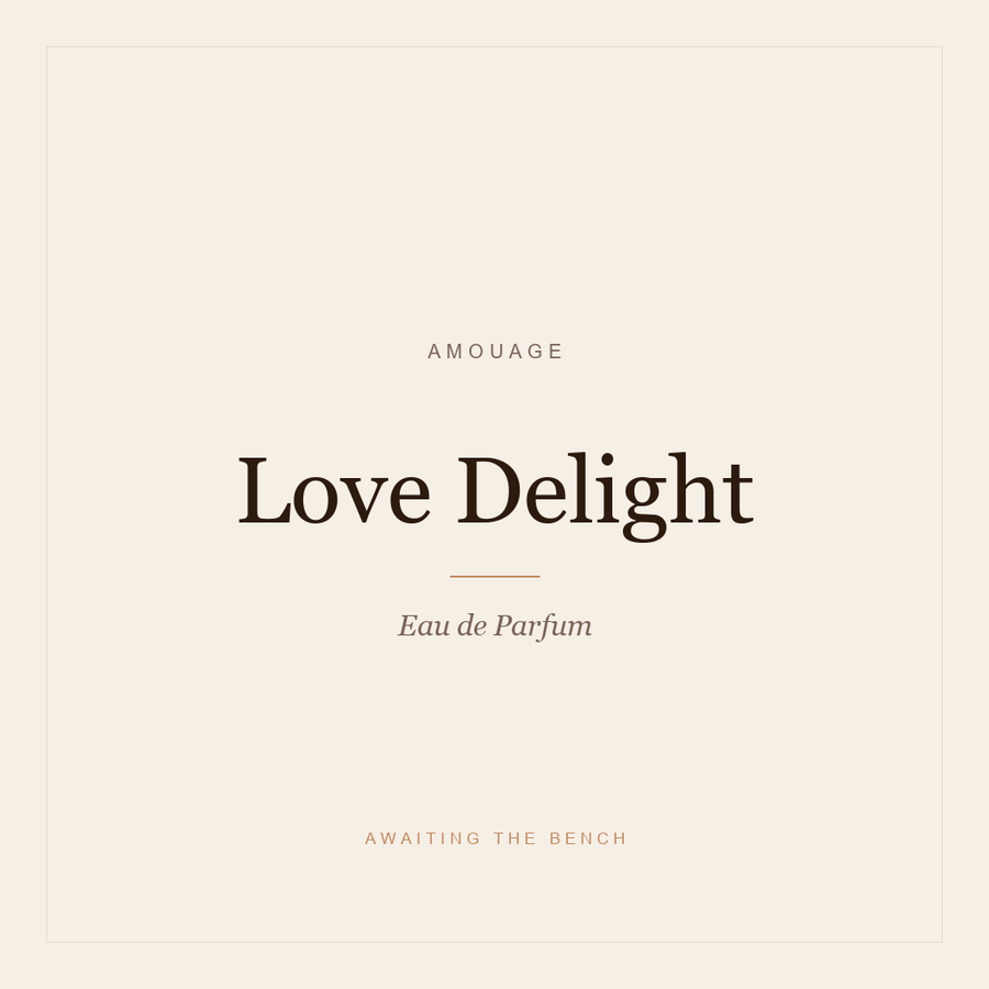 Amouage Love Delight EDP Decant — Travel Size Perfume Sample