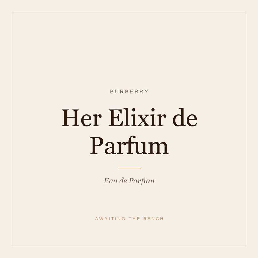 Burberry Her Elixir de Parfum Decant — Travel Size Perfume Sample
