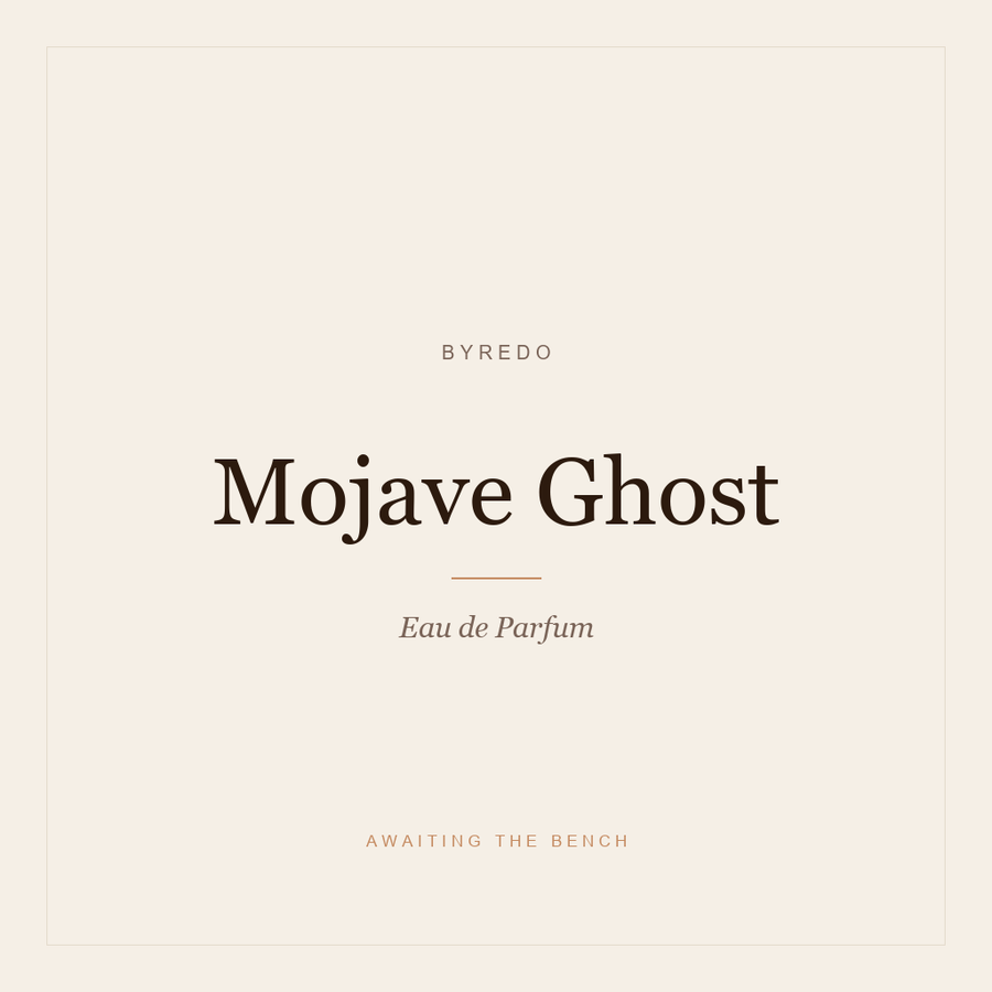 Byredo Mojave Ghost EDP Decant — Travel Size Perfume Sample