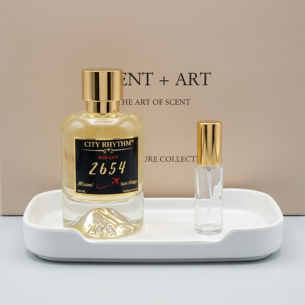 City Rhythm 2654 Red Line — 5ml Decant