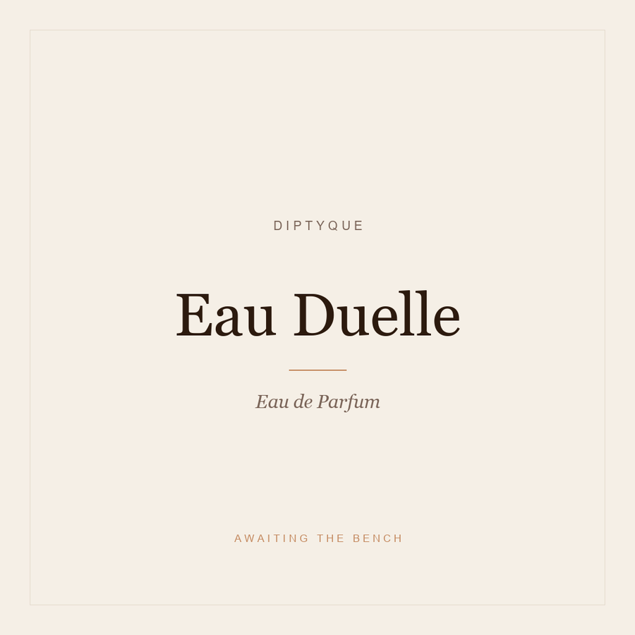 Diptyque Eau Duelle EDP Decant — Travel Size Perfume Sample