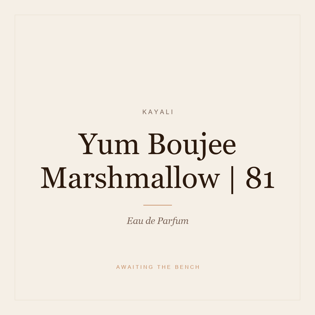KAYALI Yum Boujee Marshmallow | 81 EDP Decant — Travel Size Perfume Sample