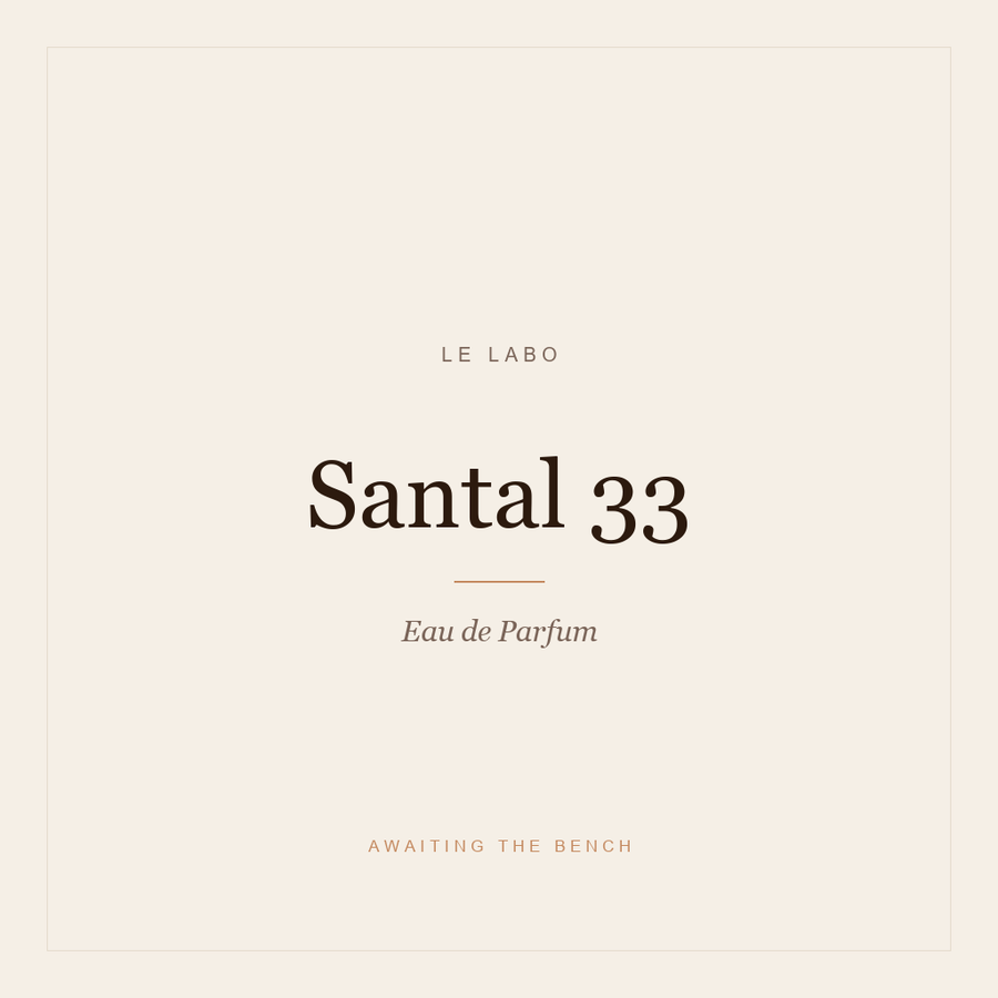 Le Labo Santal 33 EDP Decant — Travel Size Perfume Sample