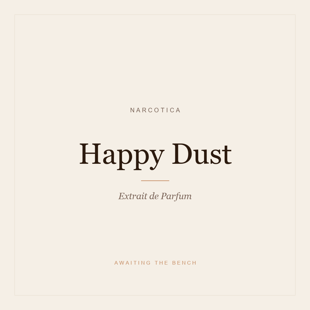 Narcotica Happy Dust Extrait Decant — Travel Size Perfume Sample