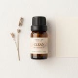 Clean fragrance oil in a 10ml amber glass bottle, fresh clean perfume oil for making your own perfume, SCENT + ART