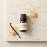 Sugar fragrance oil in a 10ml amber glass bottle, sweet warm perfume oil for making your own perfume, SCENT + ART