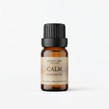 Calm fragrance oil in a 10ml amber glass bottle, soft floral perfume oil for making your own perfume, SCENT + ART