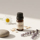 Calm fragrance oil in a 10ml amber glass bottle, soft floral perfume oil for making your own perfume, SCENT + ART