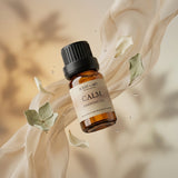 Calm fragrance oil in a 10ml amber glass bottle, soft floral perfume oil for making your own perfume, SCENT + ART