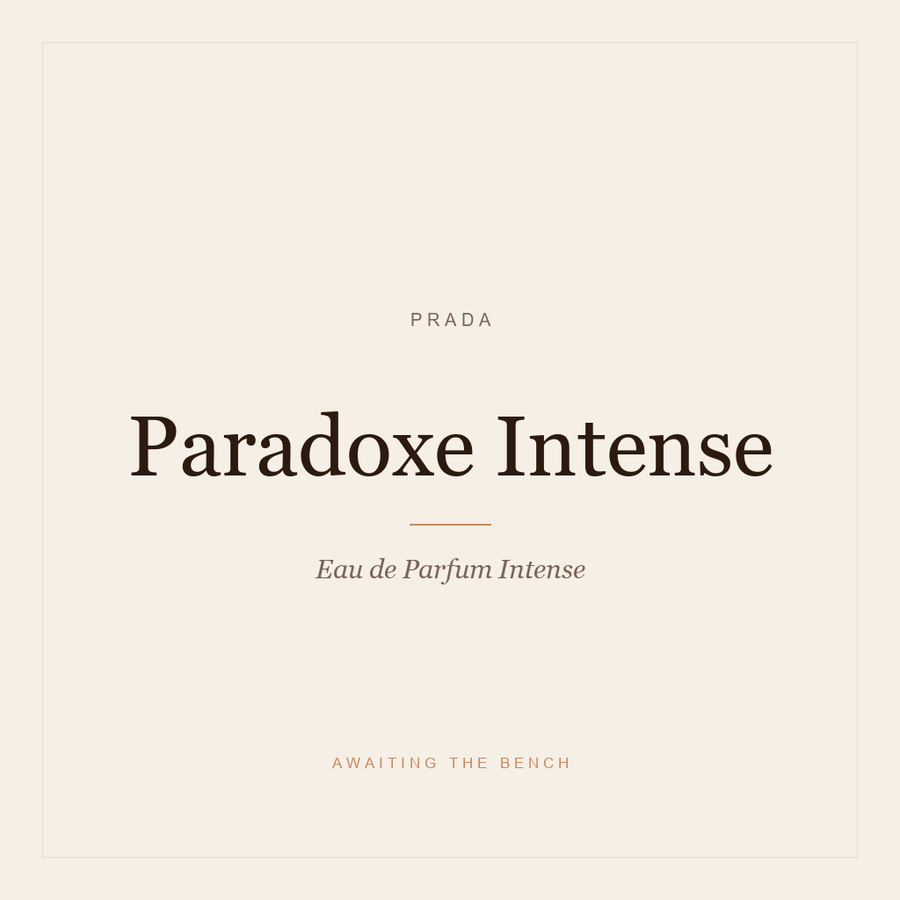 Prada Paradoxe EDP Intense Decant — Travel Size Perfume Sample
