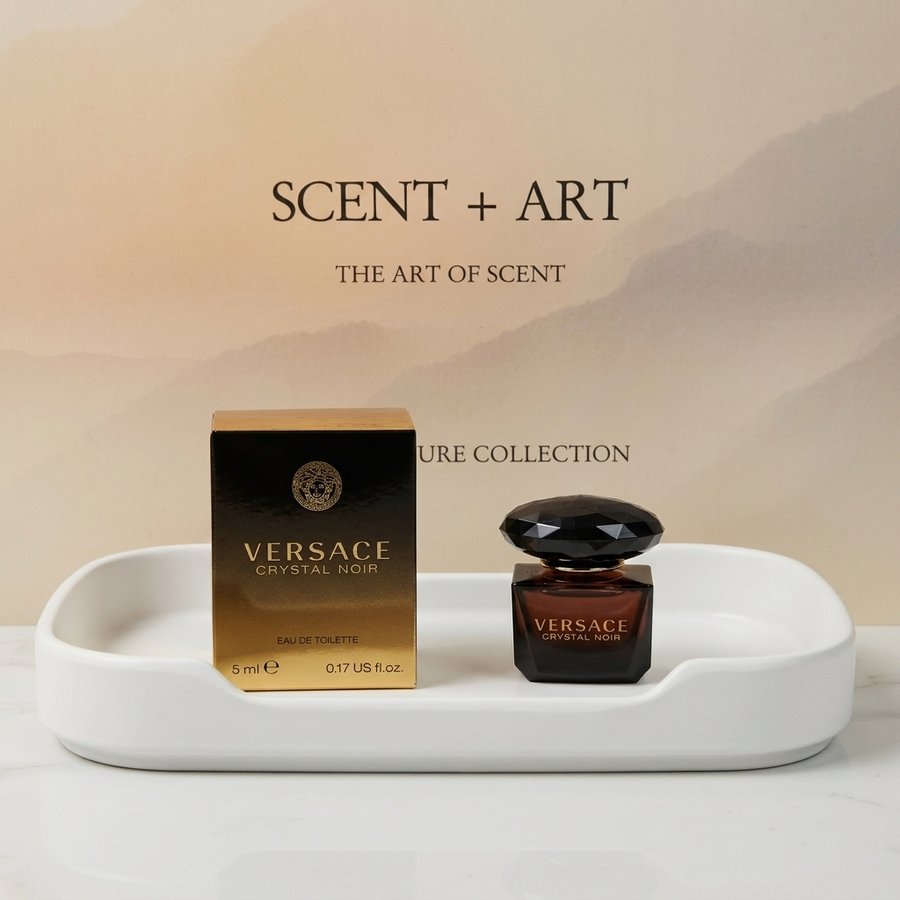 Versace Crystal Noir EDT 5ml — Sealed Miniature